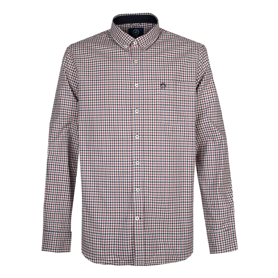 Мужская рубашка в клетку Claudio Campione | Фото 1