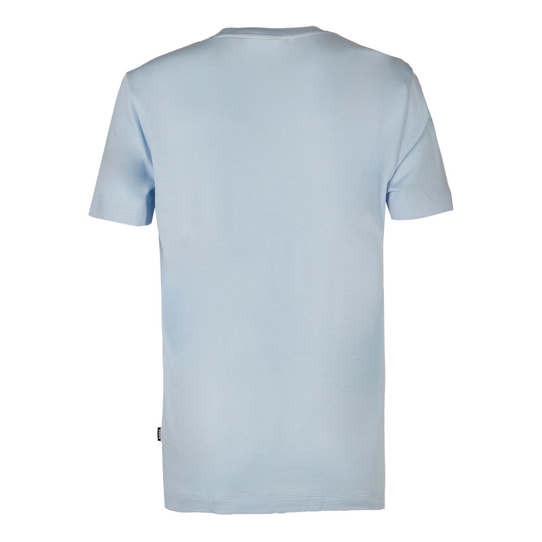 Мужская футболка из хлопка и лиоцелла BOSS Black | Фото 2