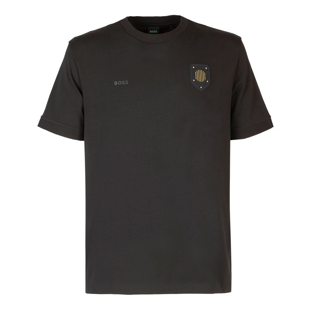 Мужская хлопковая футболка BOSS Green | Фото 1