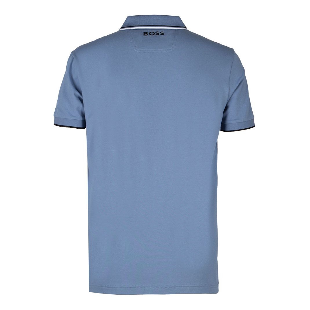 Мужское поло из эластичного хлопка BOSS Green  | Фото 2