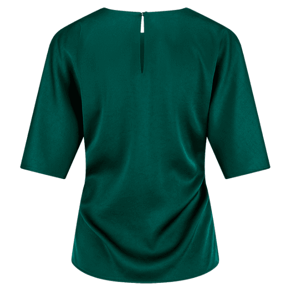 Женская атласная блуза с декоративным узлом RIANI | Фото 3