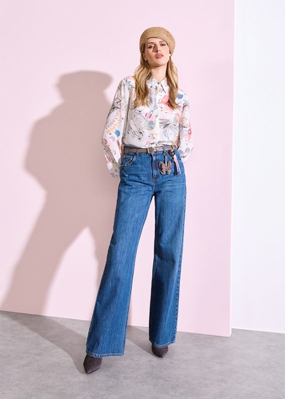 Женская блуза с принтом RIANI | Фото 3