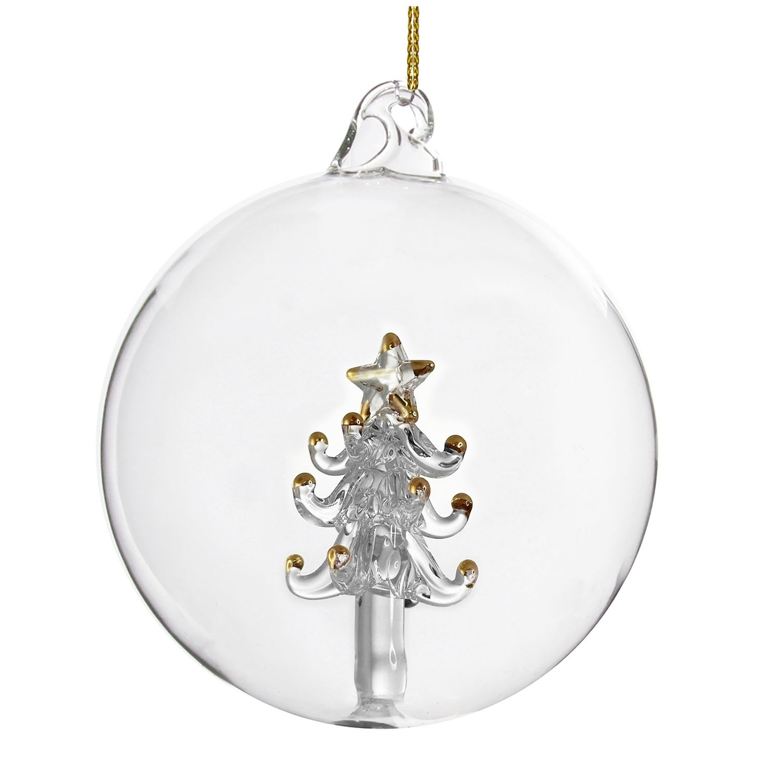 Ёлочная игрушка Шар Ёлка Shi-Shi | Фото 1