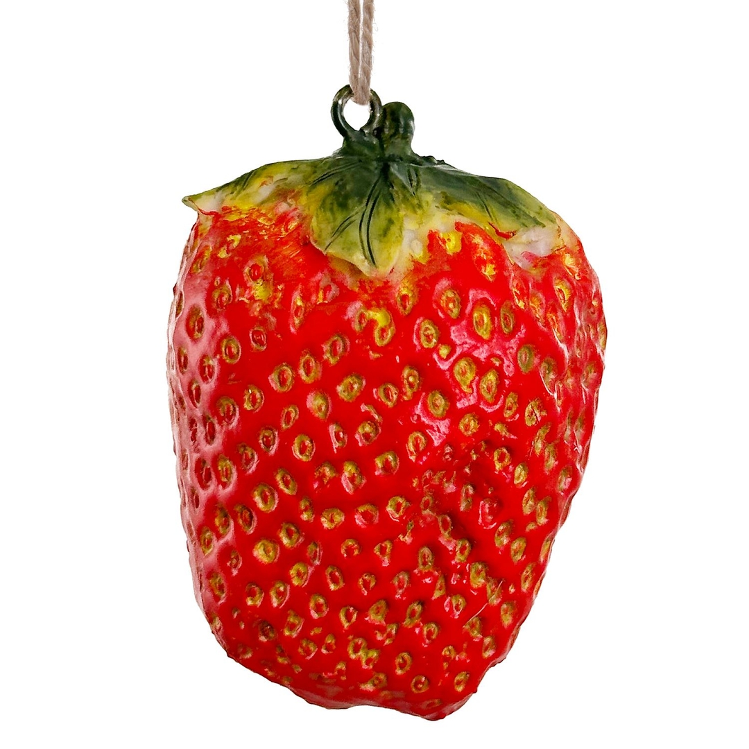 Ёлочная игрушка Клубника Shi-Shi | Фото 1