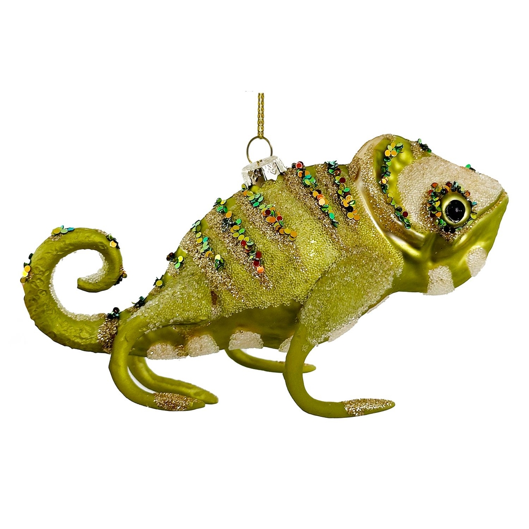 Ёлочная игрушка Хамелеон Shi-Shi | Фото 1