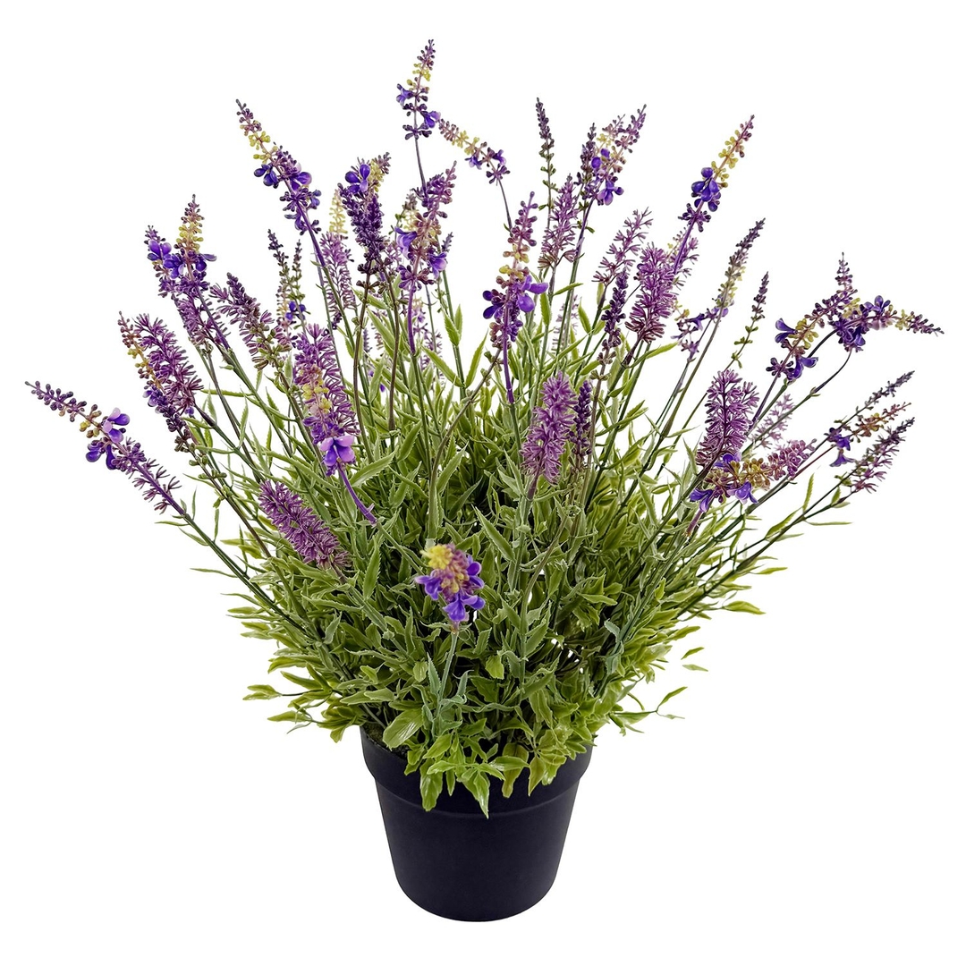 Цветок искусственный Лаванда в горшке Shi-Shi | Фото 1