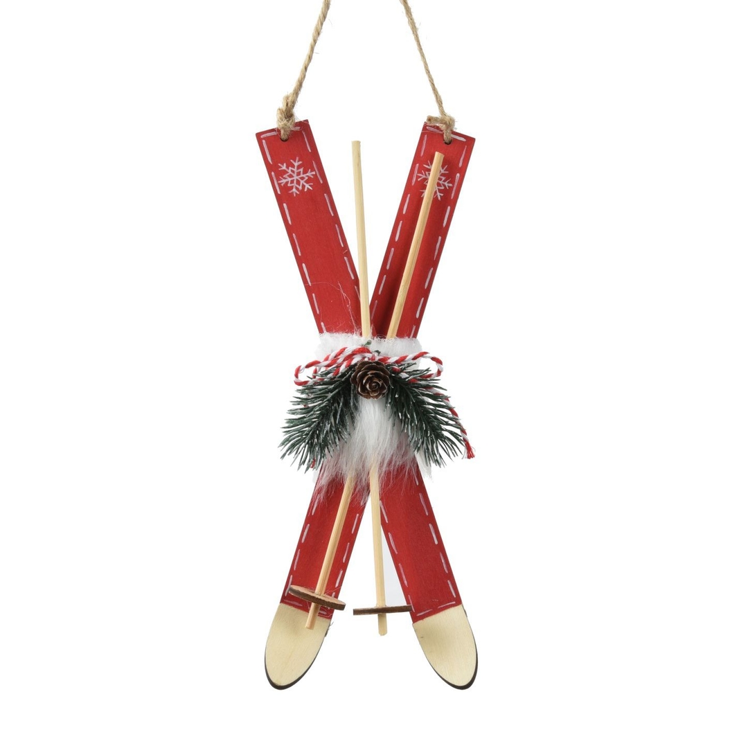 Ёлочная игрушка Лыжи Kaemingk | Фото 1