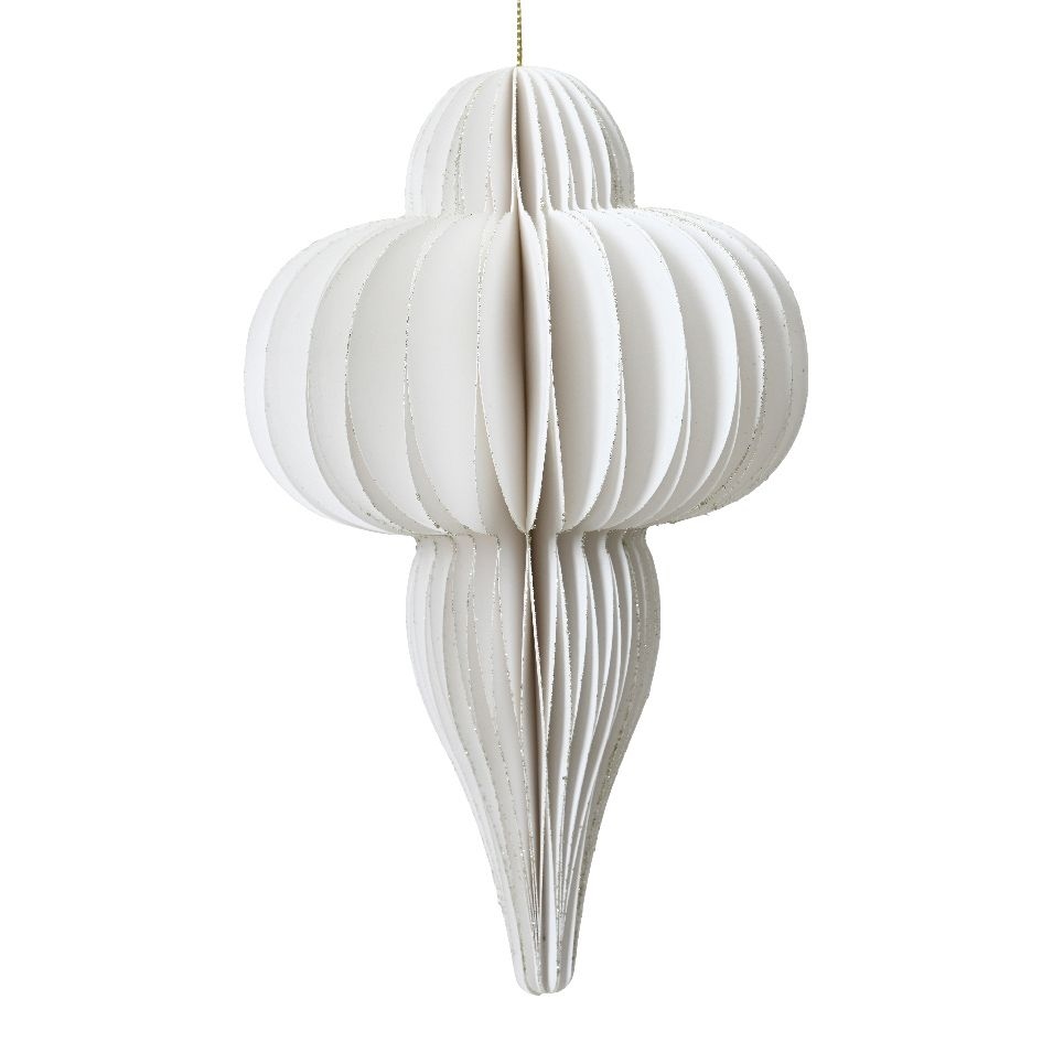 Новогоднее украшение Сосулька оригами Kaemingk | Фото 1