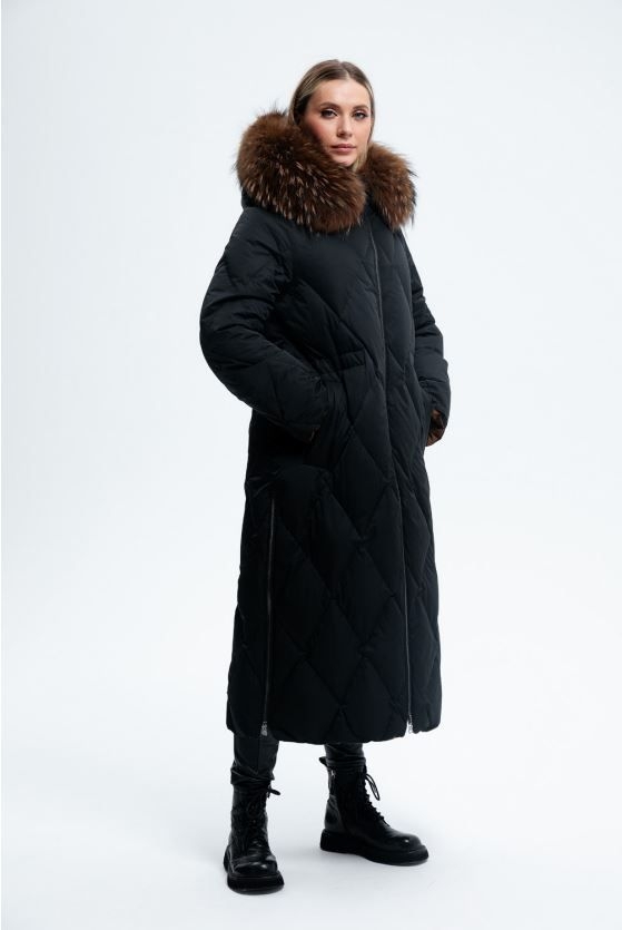 Женское двухстороннее пальто-пуховик Tuffoni | Фото 5