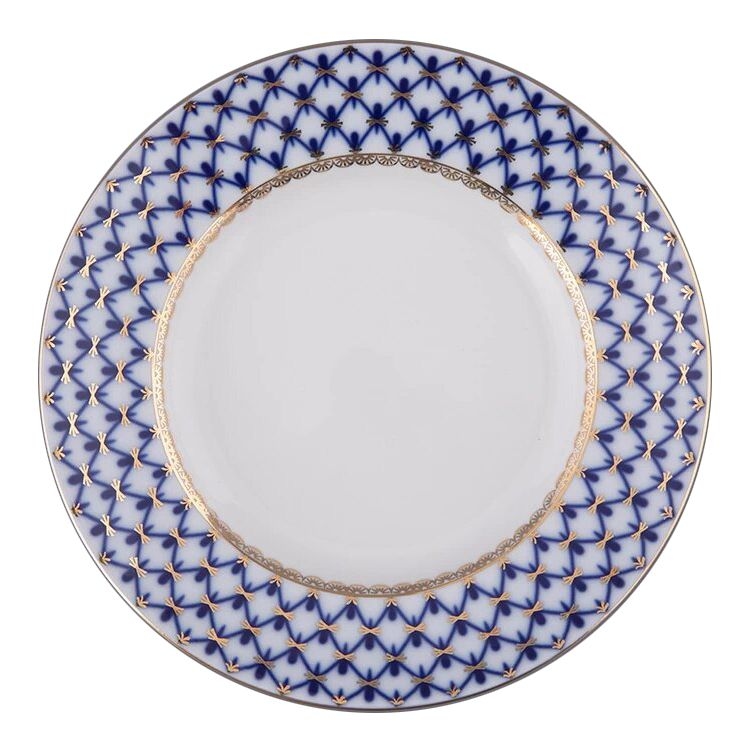 Тарелка обеденная ИФЗ Кобальтовая сетка 27 см | Фото 1