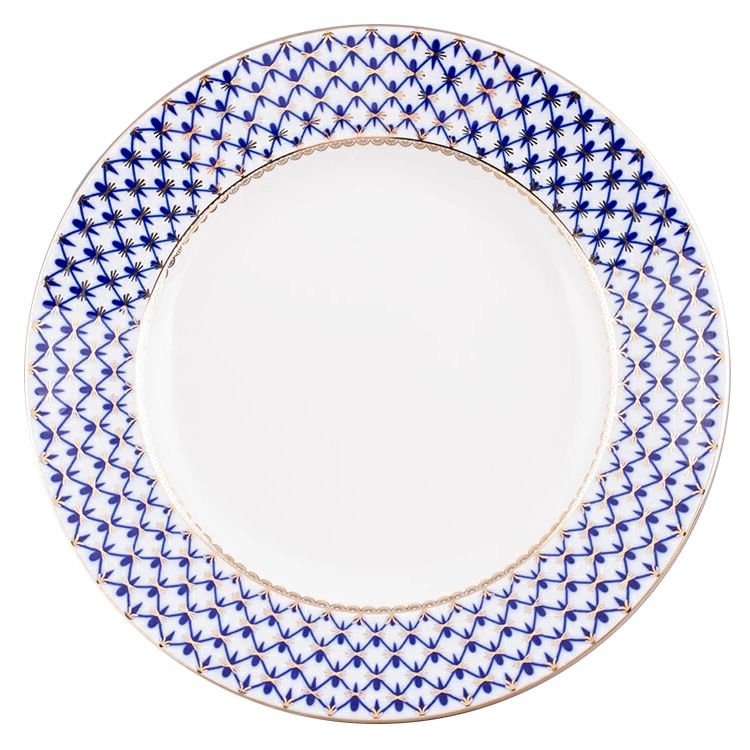 Блюдо сервировочное ИФЗ Кобальтовая сетка 30 см | Фото 1