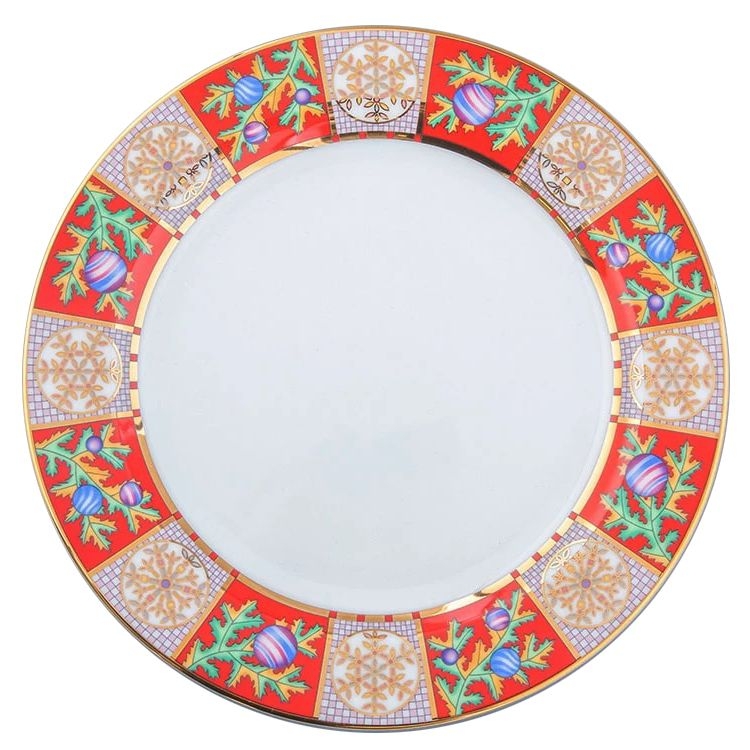 Тарелка закусочная ИФЗ Морозный январь 24 см | Фото 1