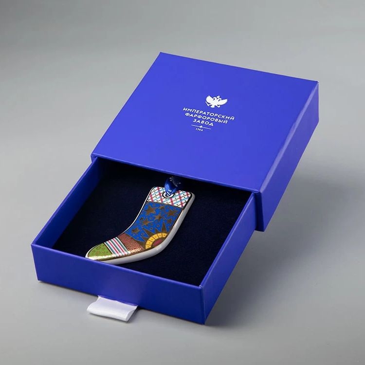 Ёлочная игрушка ИФЗ Носочек Колядки | Фото 2