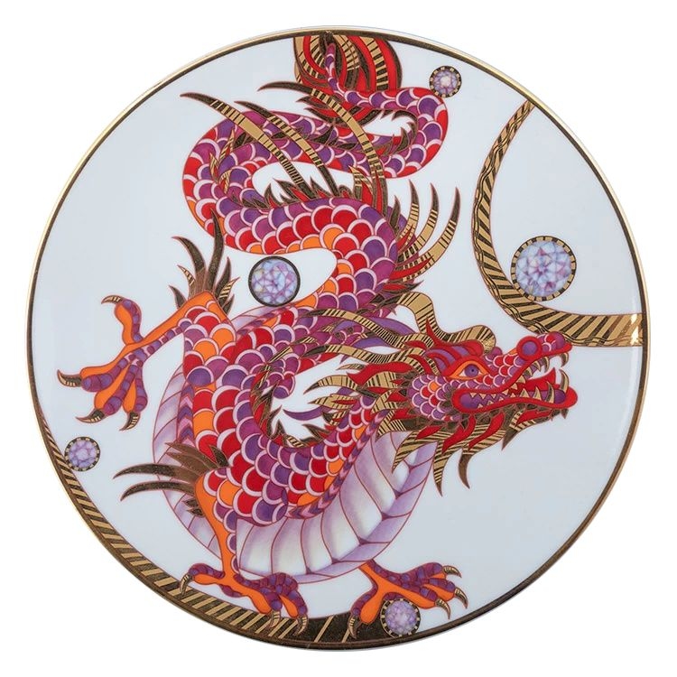 Тарелка декоративная ИФЗ Пурпурный дракон | Фото 1