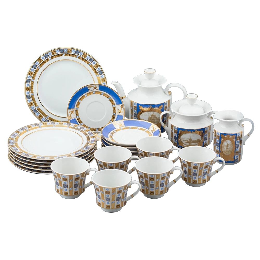 Чайный сервиз ИФЗ Кронштадт, 6 персон | Фото 1