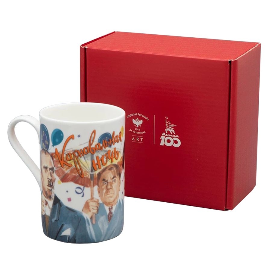 Кружка ИФЗ рисунок Карнавальная ночь, 400 мл | Фото 1