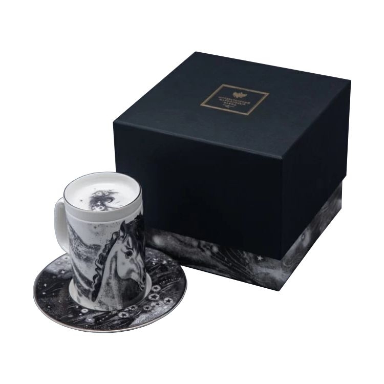 Бокал с блюдцем ИФЗ Чёрный мустанг | Фото 2