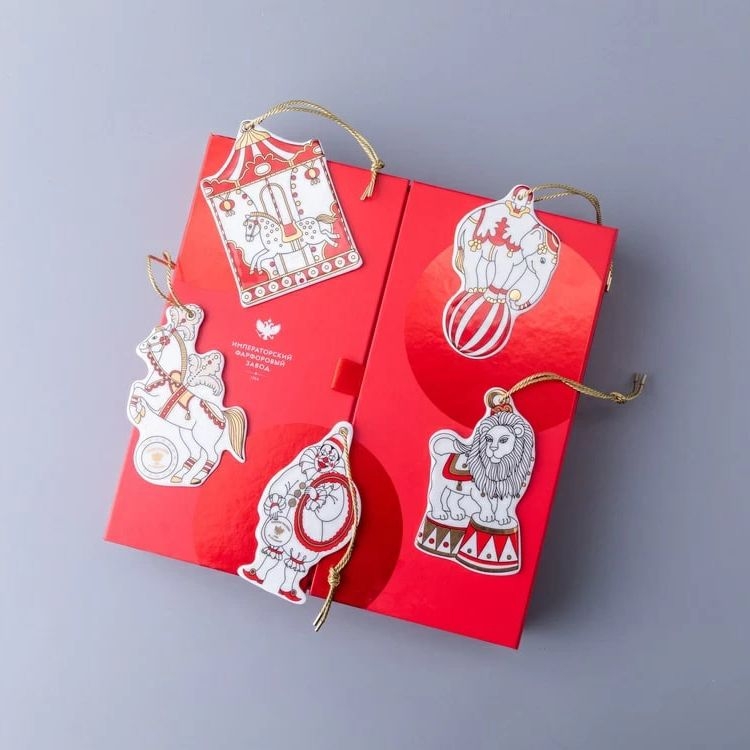 Набор ёлочных игрушек ИФЗ Гранд цирк | Фото 1