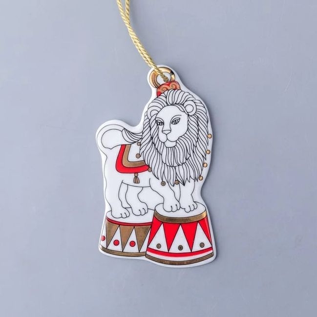 Ёлочная игрушка ИФЗ Лев Гранд цирк | Фото 1