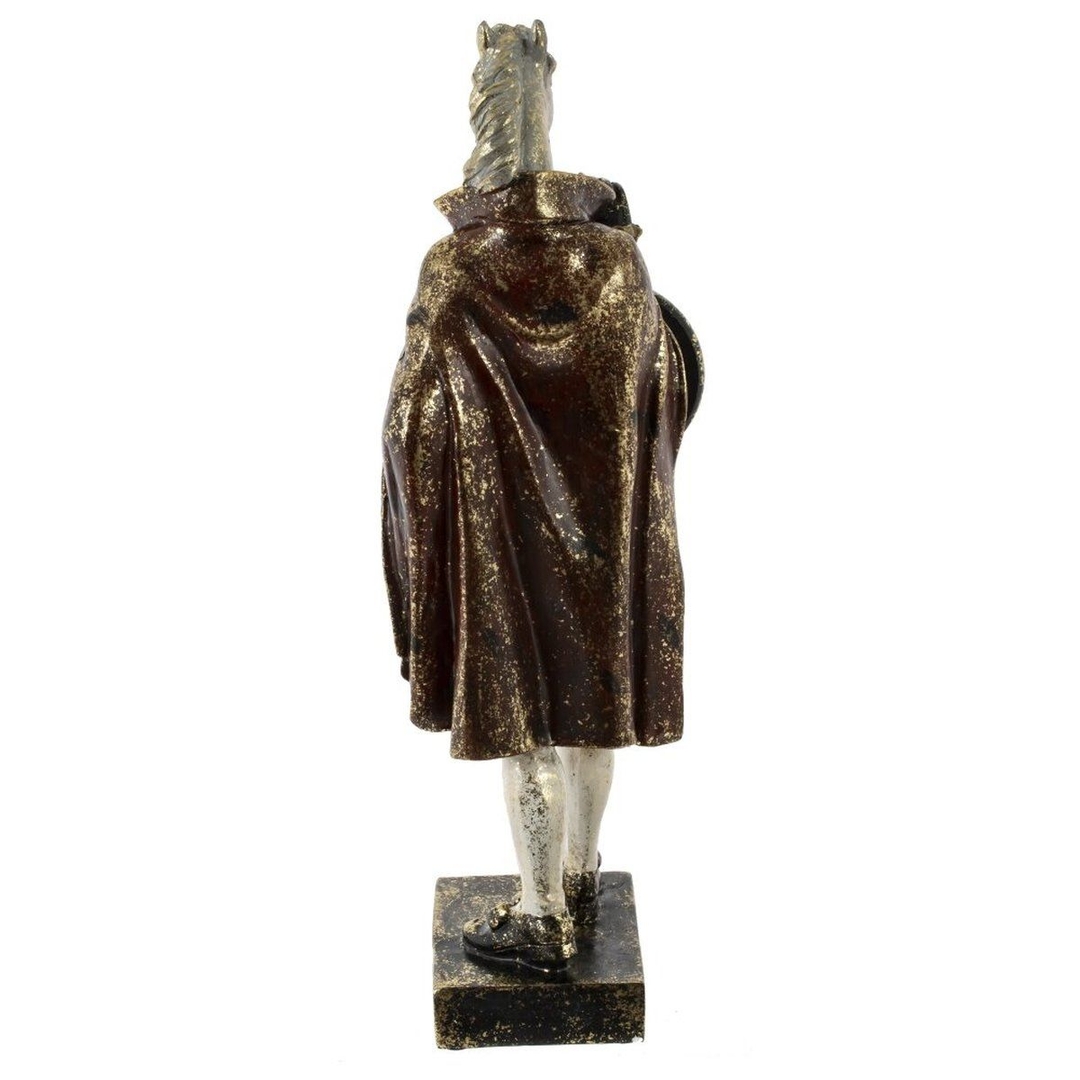 Фигурка с часами Конь в пальто | Фото 4