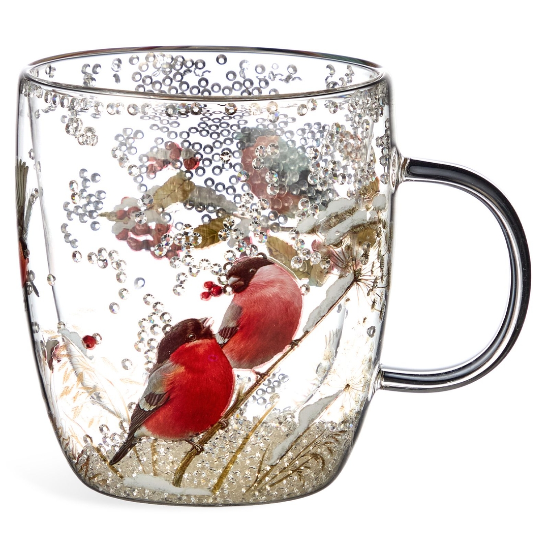 Кружка Снегири, 410 мл | Фото 1