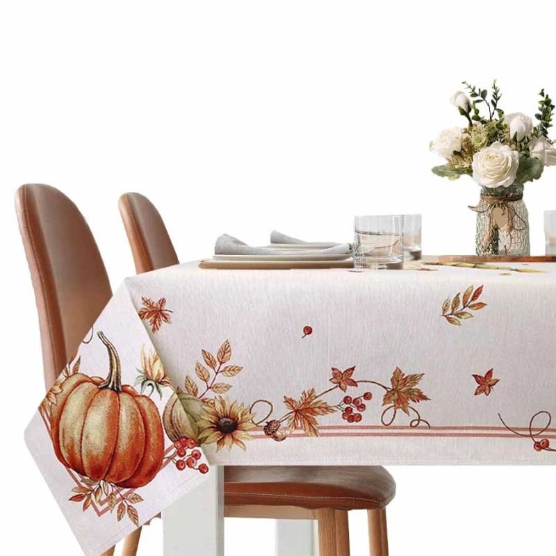 Скатерть Тыковки Осенние листья | Фото 1