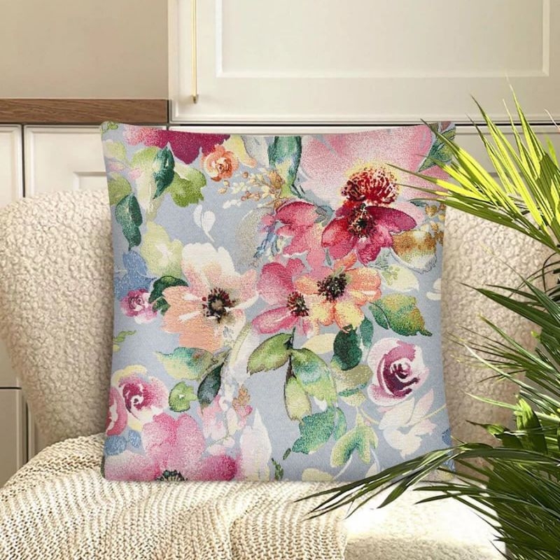 Подушка Акварель Анемоны | Фото 1