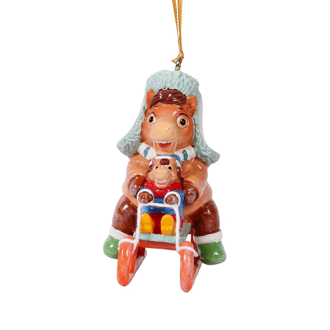 Ёлочная игрушка Лошадка Папи&Бо Bernes | Фото 2