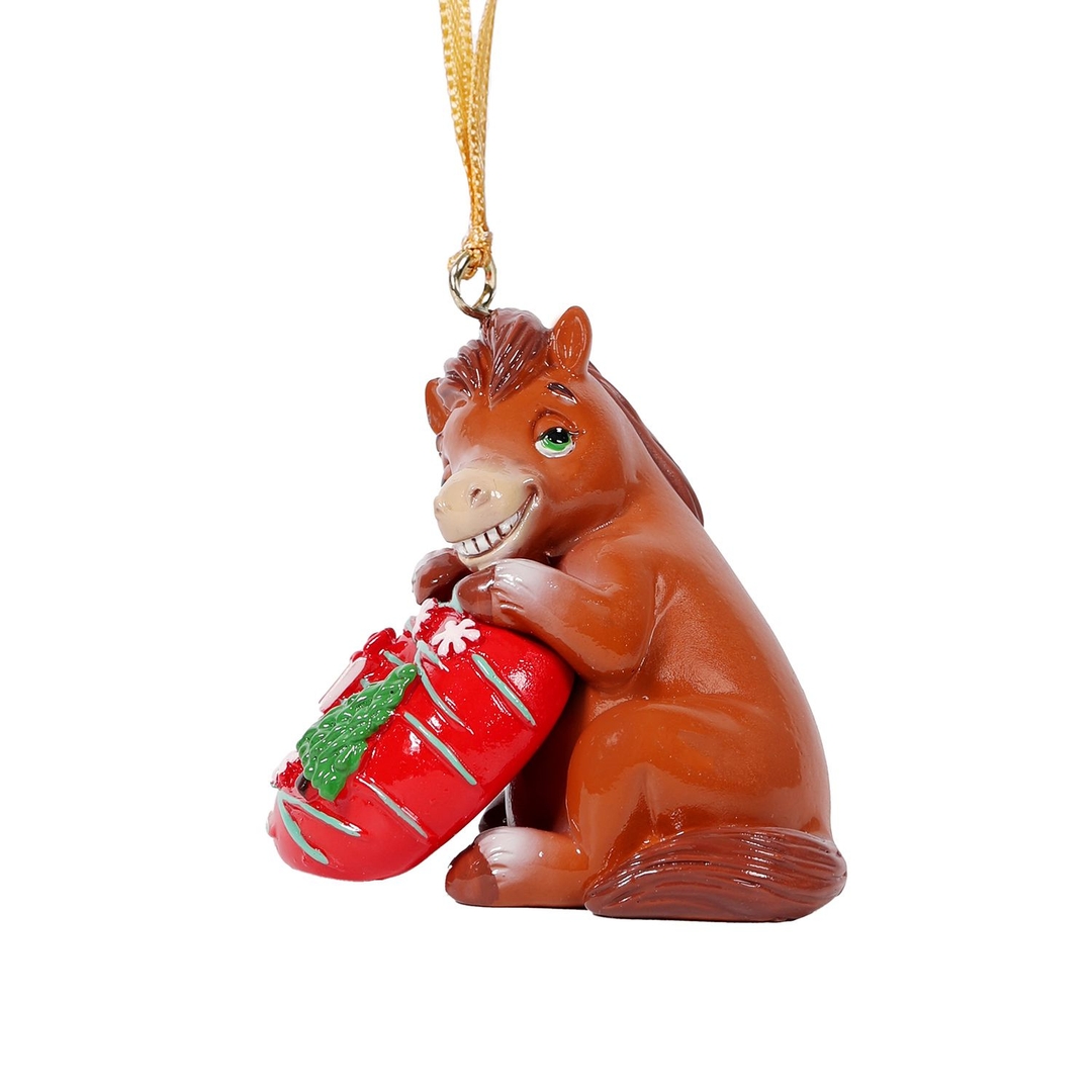 Ёлочная игрушка Лошадка Эва Bernes | Фото 2