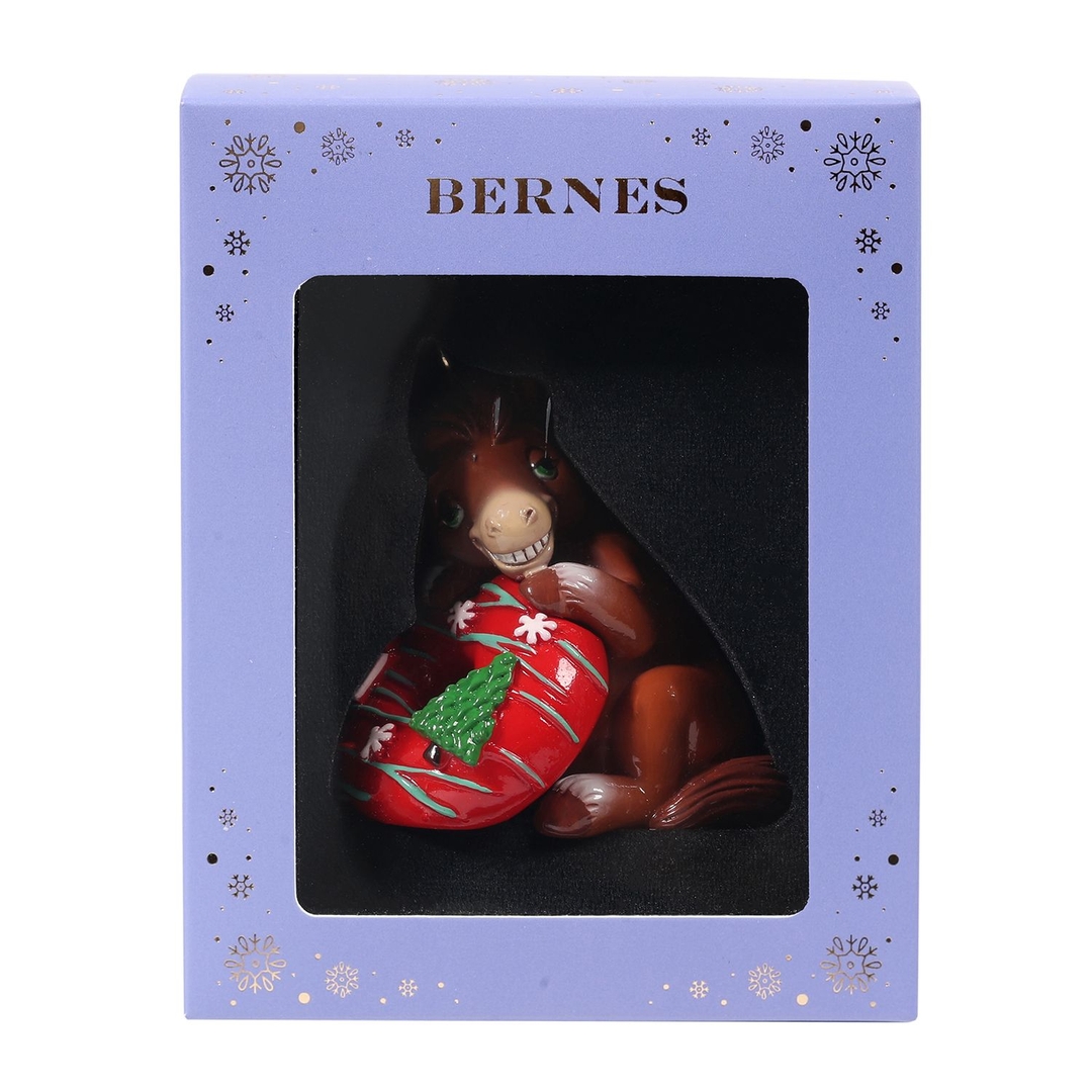 Ёлочная игрушка Лошадка Эва Bernes | Фото 3