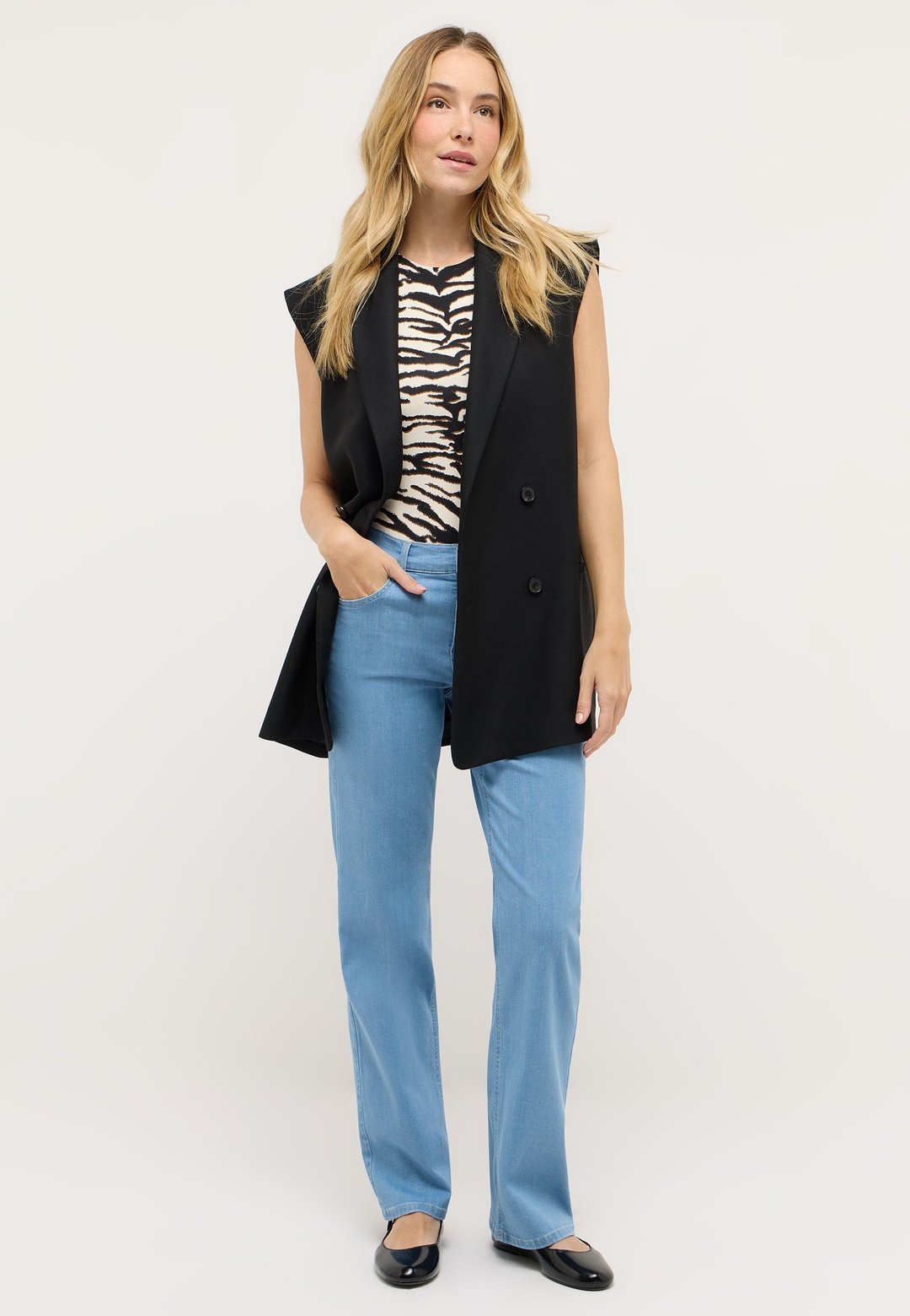 Женские прямые джинсы Lara Angels | Фото 6