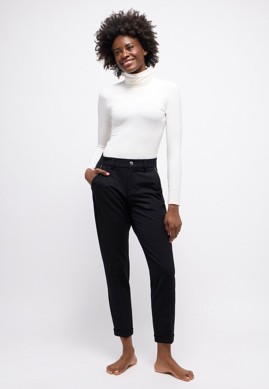 Женские укороченные брюки  Angels | Фото 6