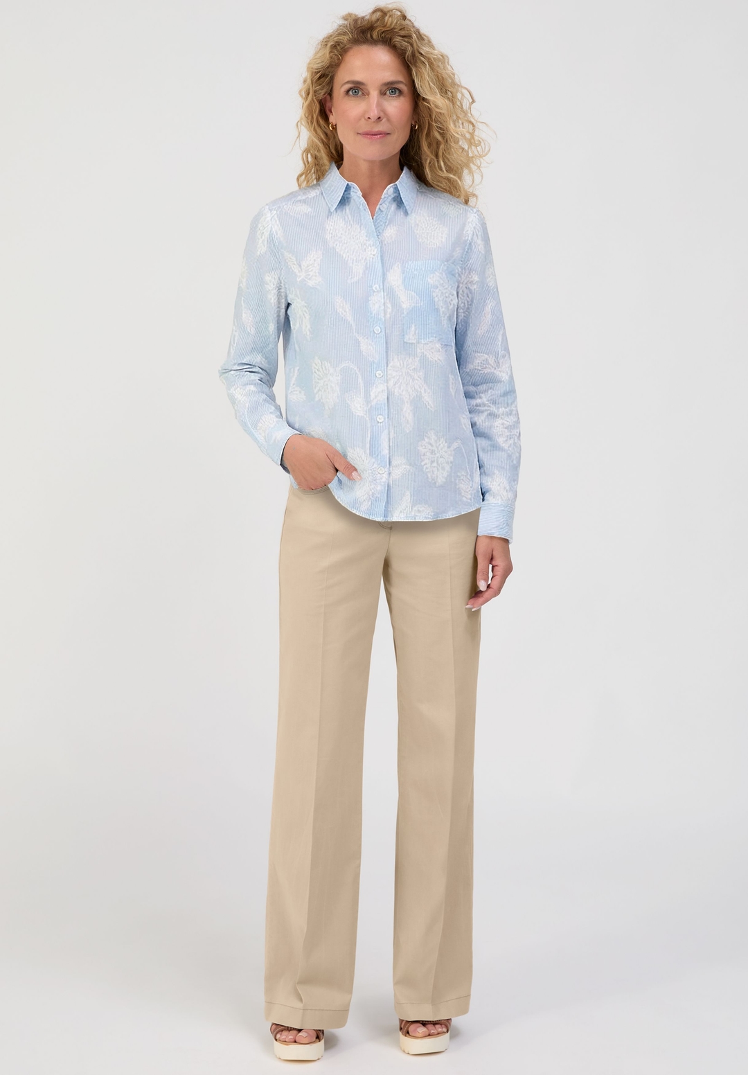 Женская блуза в полоску BIANCA | Фото 4