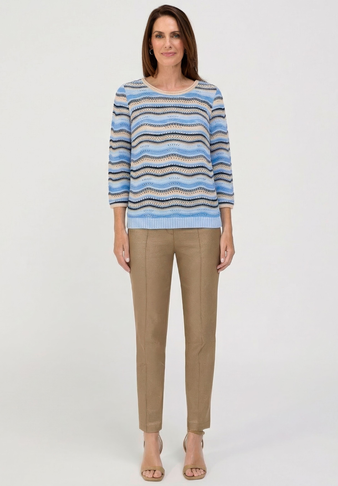 Женский ажурный джемпер BIANCA | Фото 5