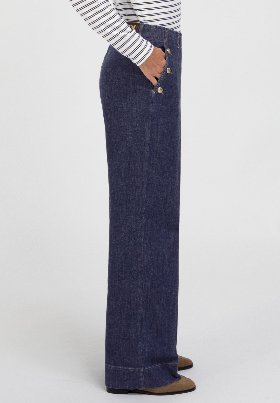 Женские широкие джинсы BIANCA | Фото 5