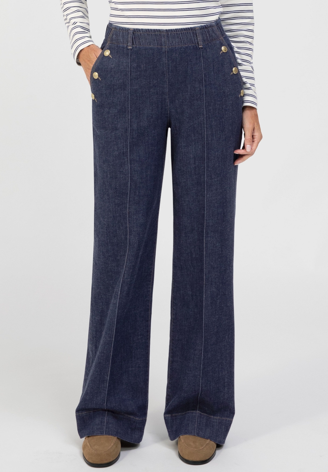 Женские широкие джинсы BIANCA | Фото 3