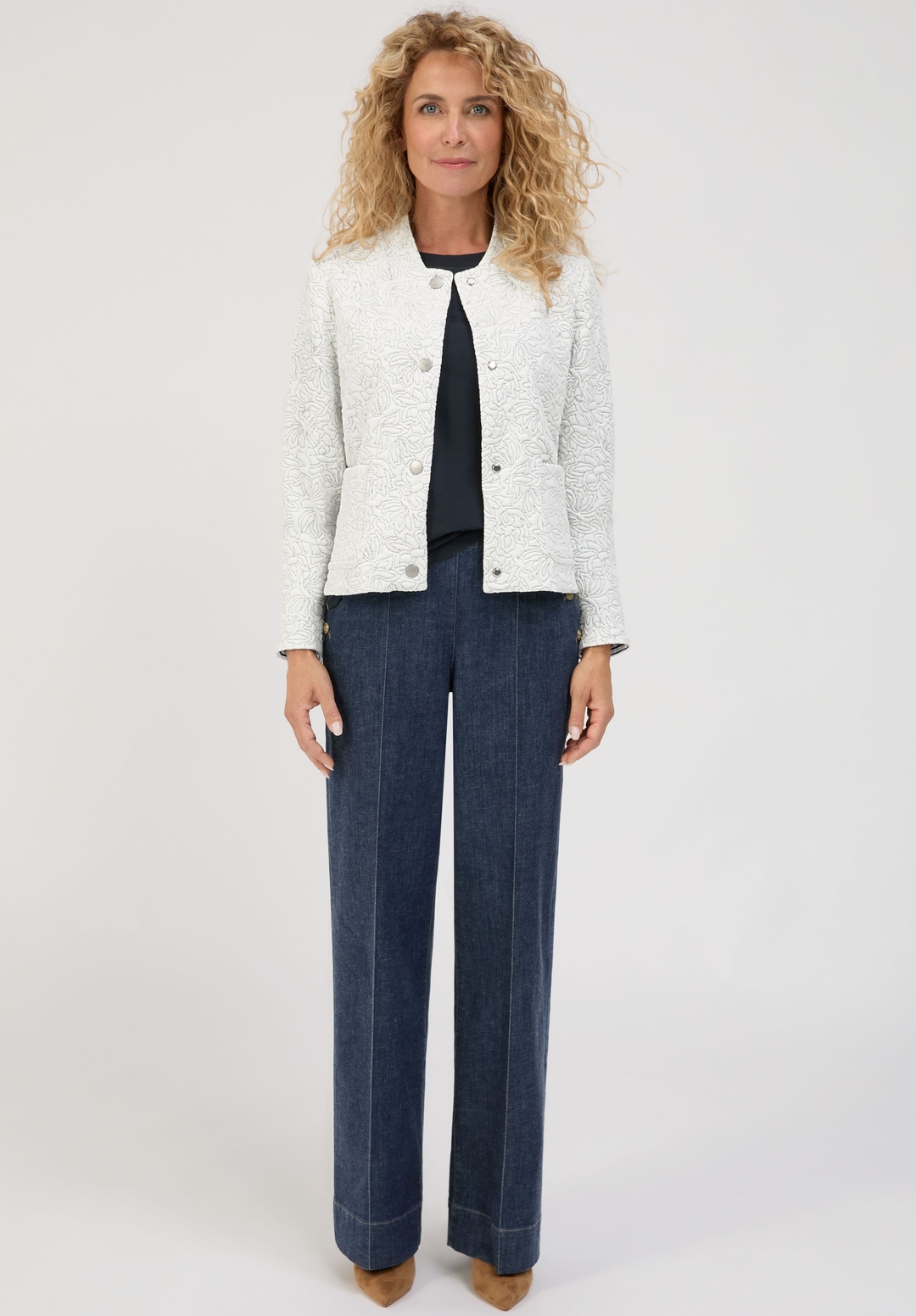 Женские широкие джинсы BIANCA | Фото 7