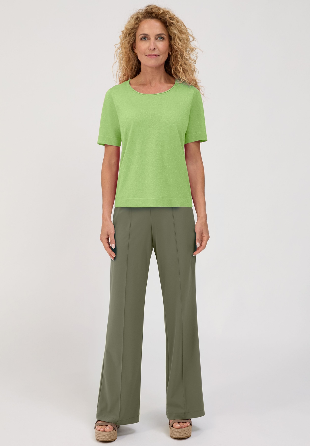 Женский джемпер с люрексом BIANCA | Фото 4