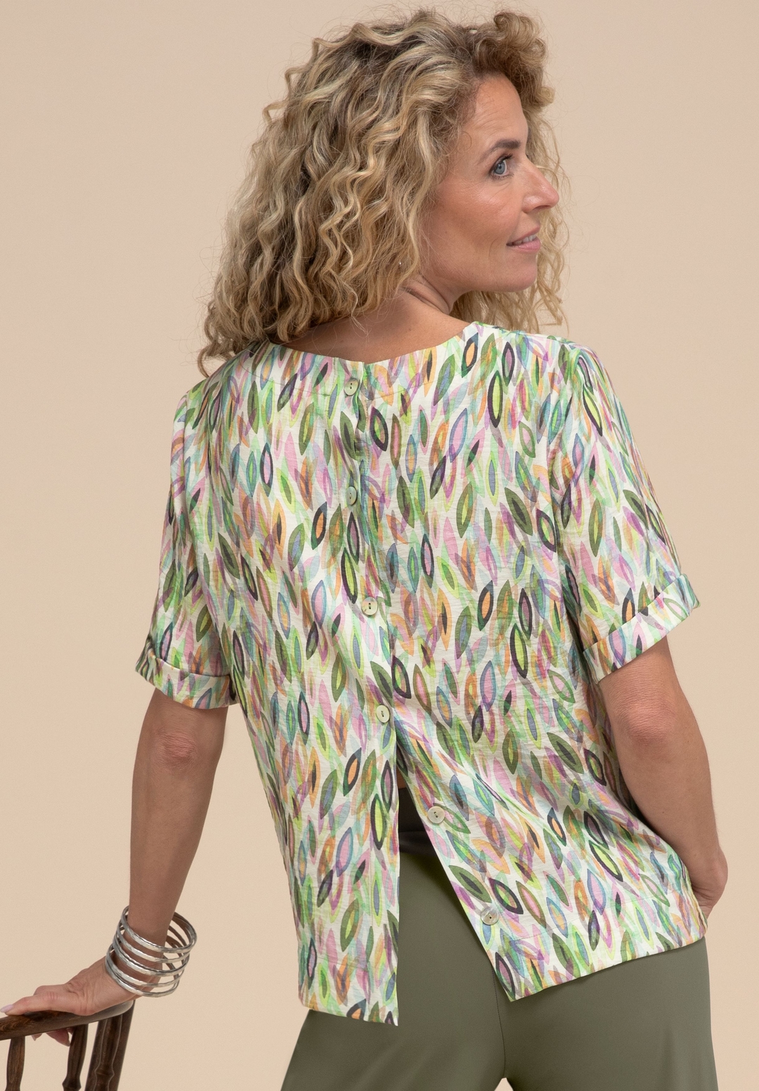 Женская блуза с принтом BIANCA | Фото 4