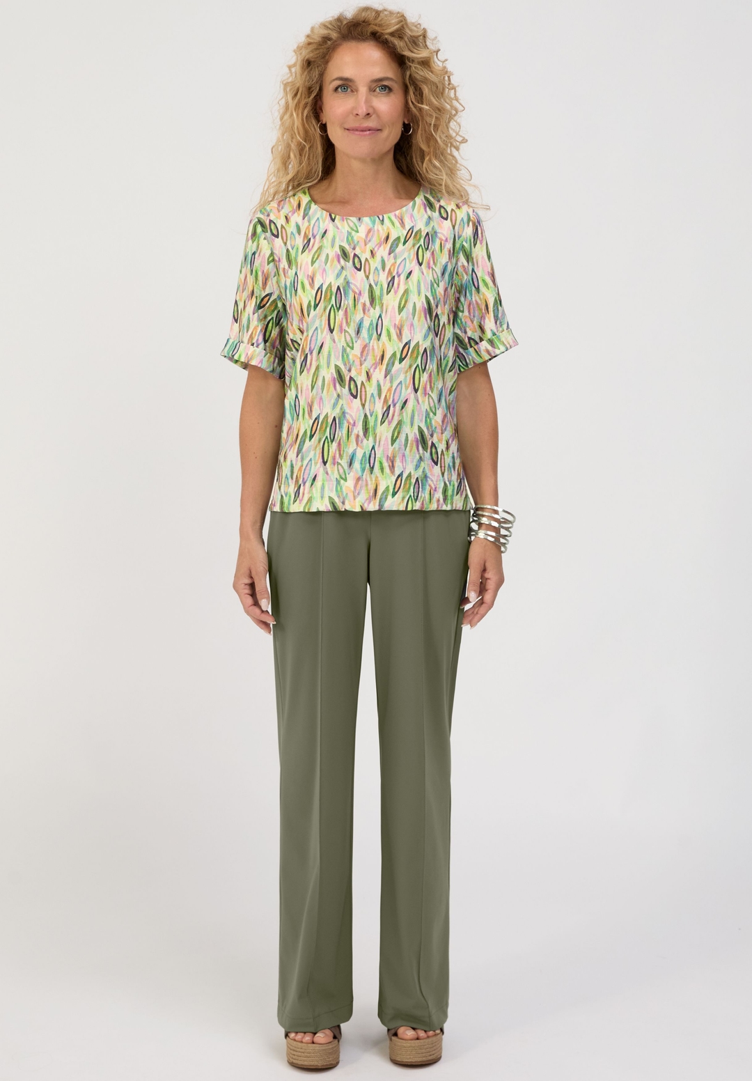 Женская блуза с принтом BIANCA | Фото 6