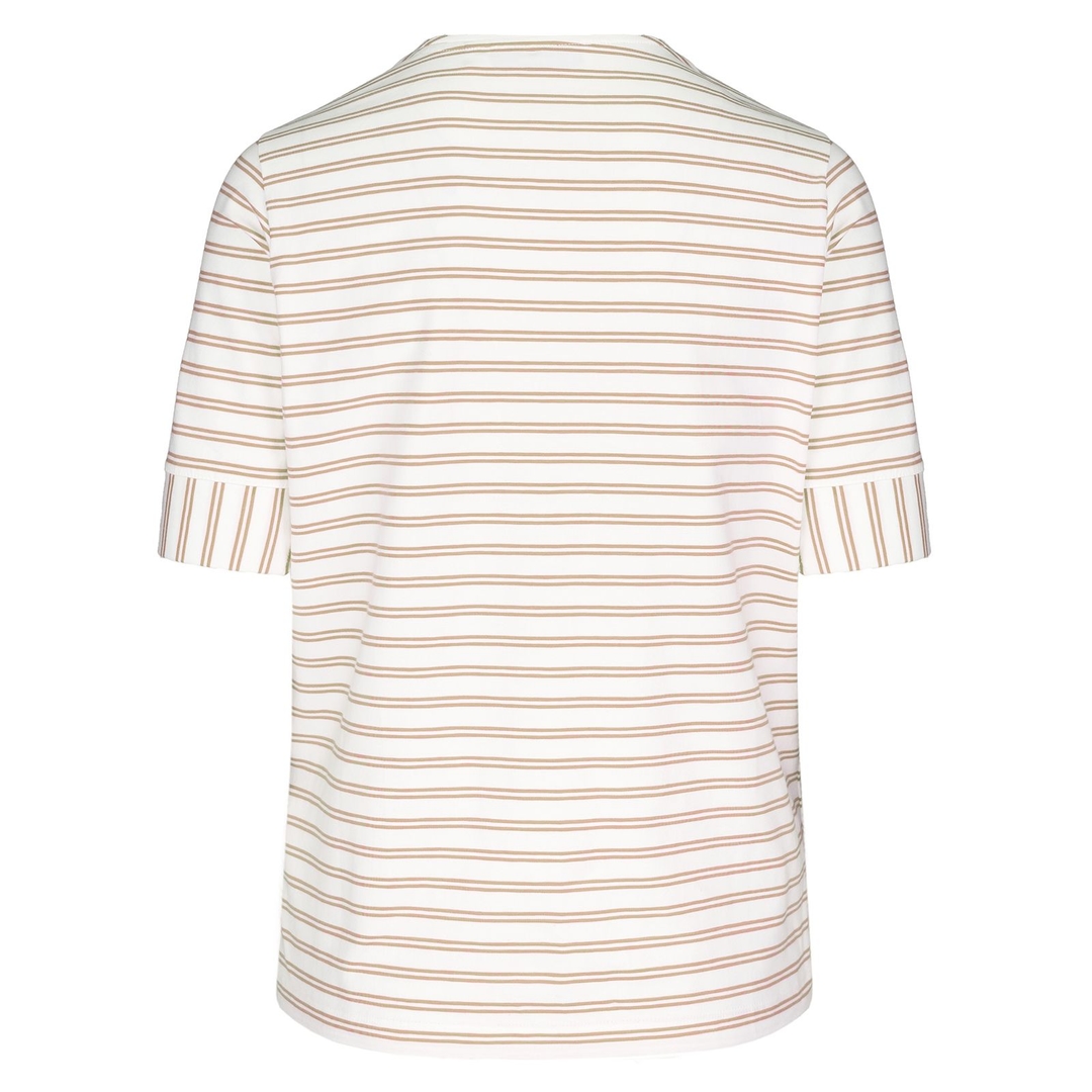 Женская футболка в полоску BIANCA | Фото 2