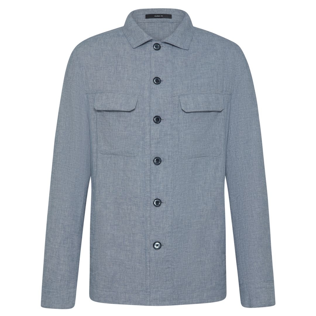 Мужской овершот из хлопка и льна Digel | Фото 1