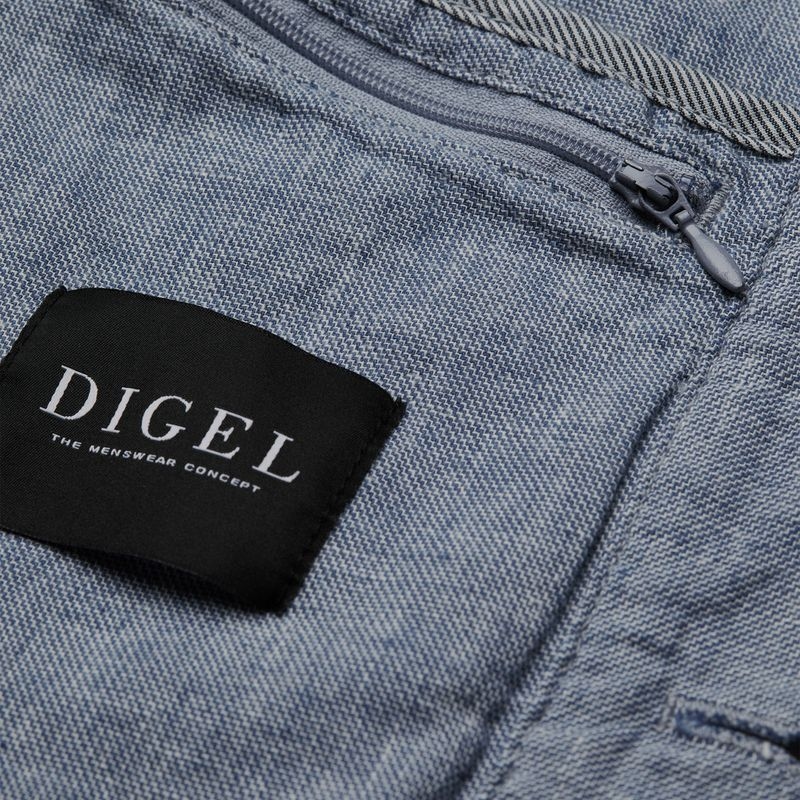 Мужской овершот из хлопка и льна Digel | Фото 4