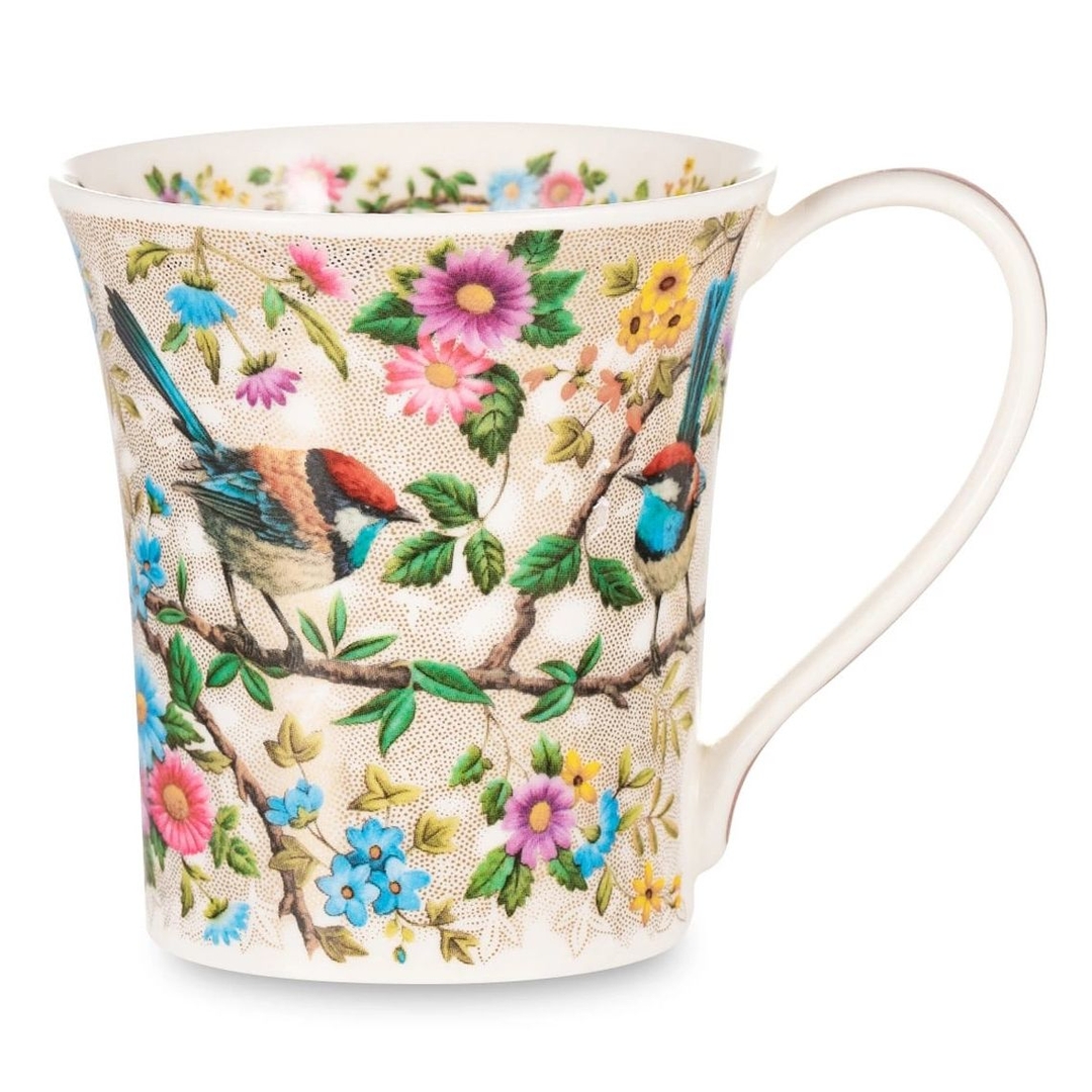 Кружка Dunoon Птица в розовых тонах 210 мл | Фото 1