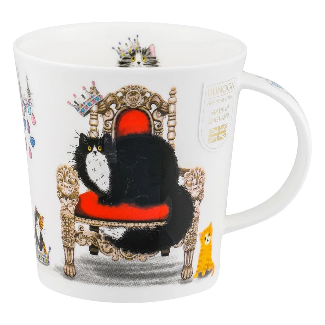 Кружка Dunoon Королевская черная кошка 320 мл | Фото 1