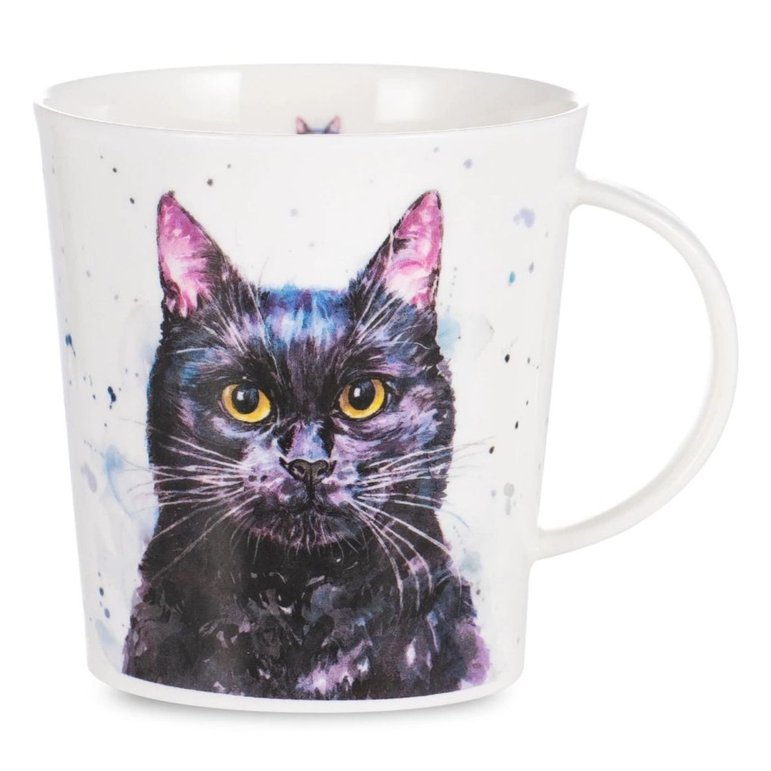 Кружка Dunoon Черный кот 320 мл | Фото 1
