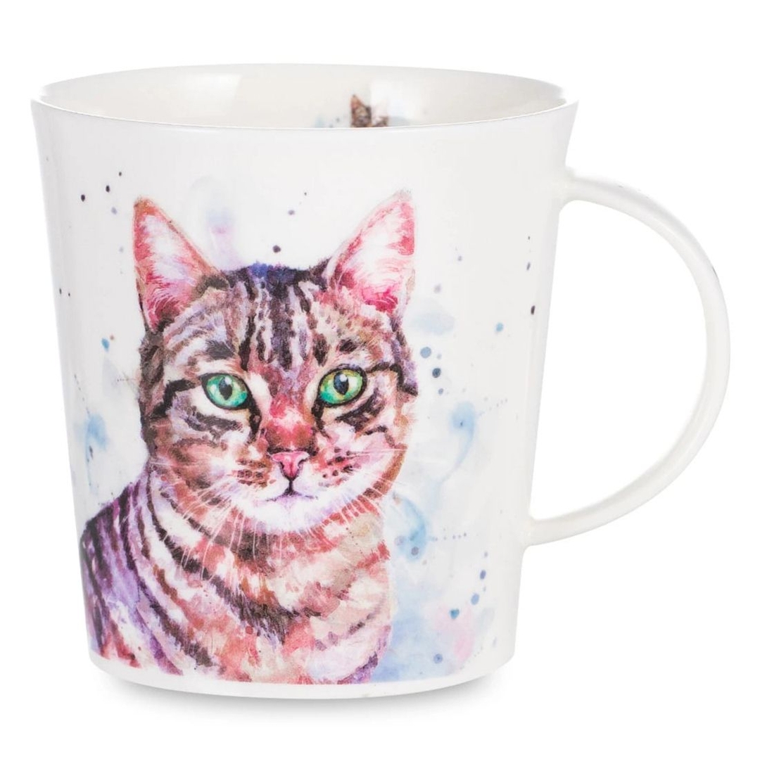 Кружка Dunoon Серый кот 320 мл | Фото 1