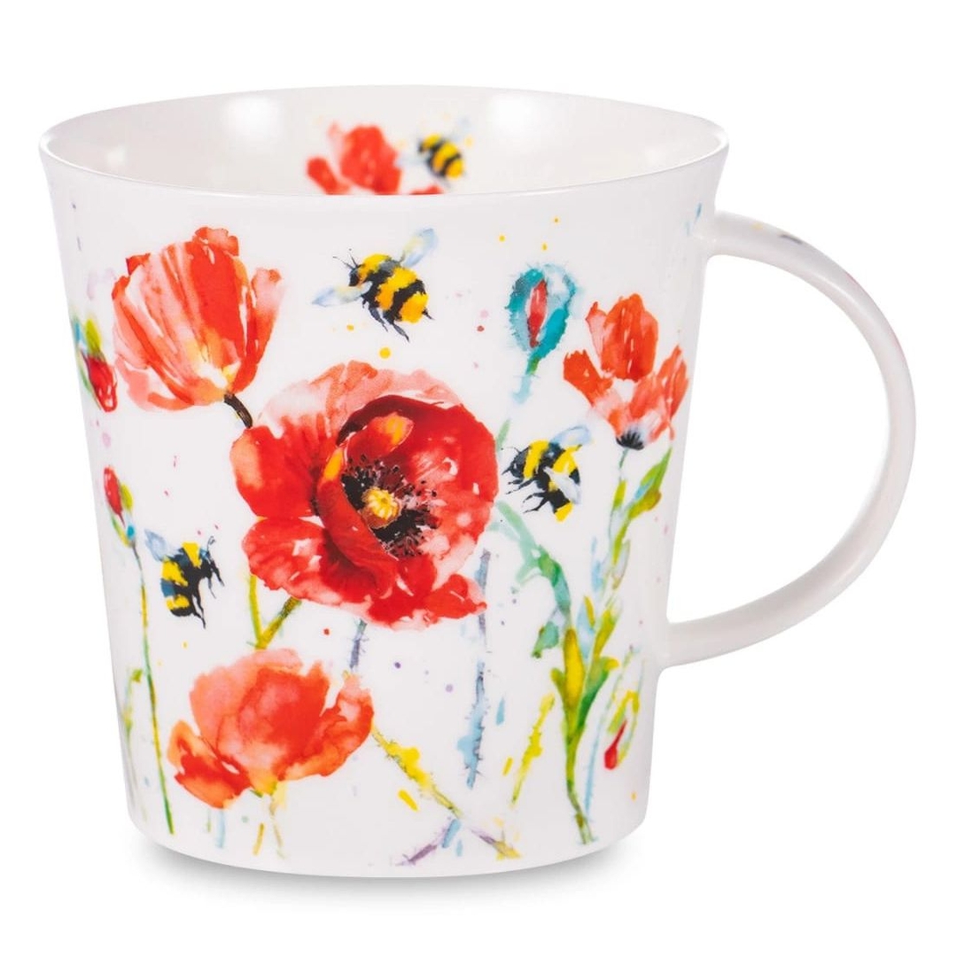 Кружка Dunoon Мак и пчелы 480 мл | Фото 1