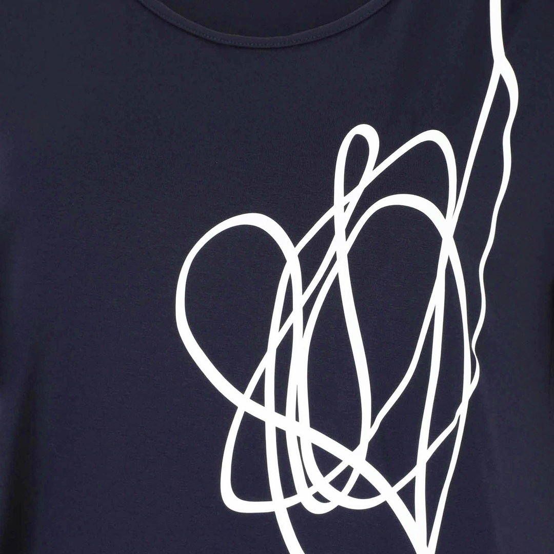 Женская футболка из вискозы Doris Streich  | Фото 3