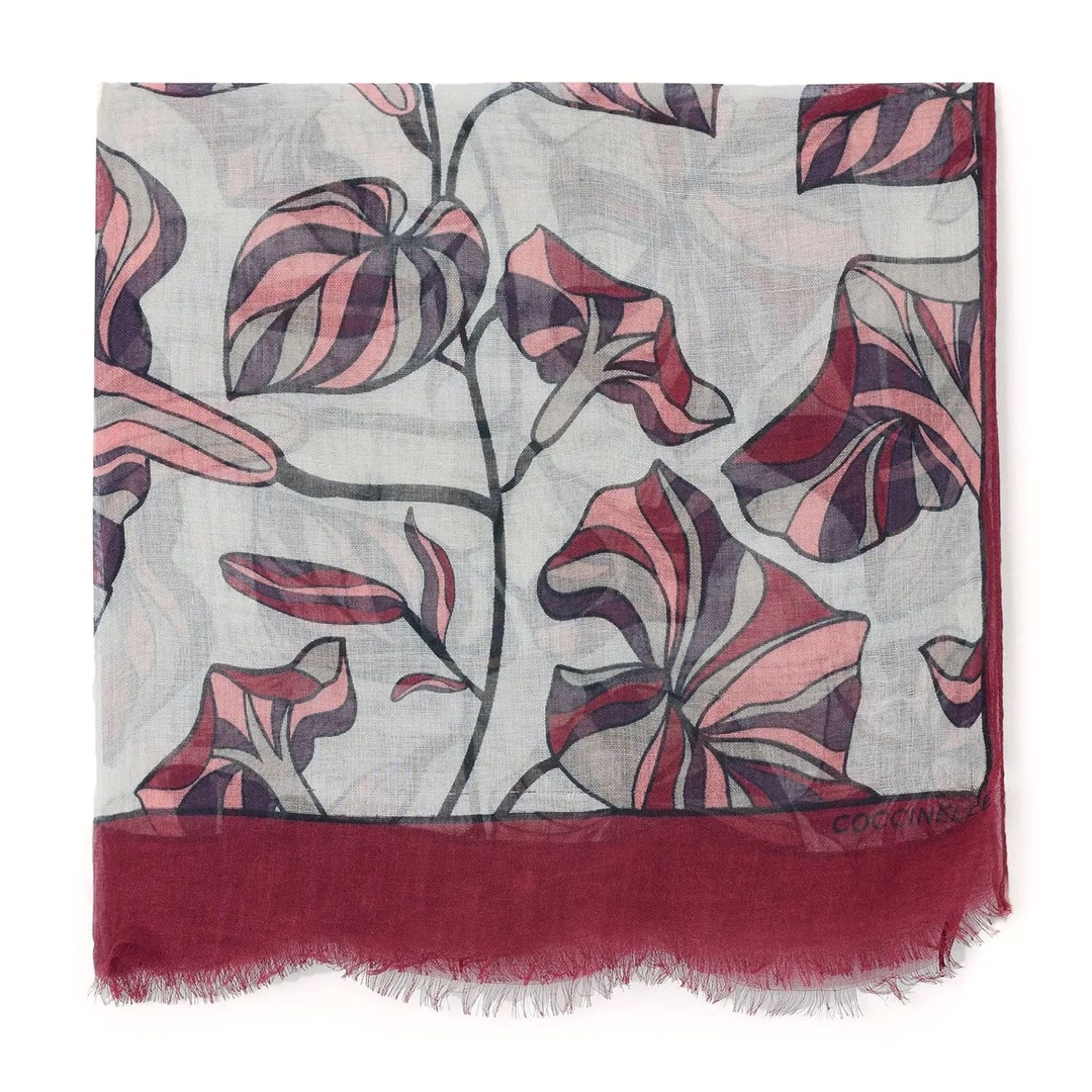 Женский шарф Coccinelle Multiflower | Фото 2